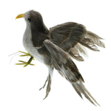 Maxbell Simulation Feathered Flying Birds Taxidermy Home Garden Decor Ornament grey - Aladdin Shoppers