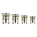 Maxbell 2Pcs Two Jaw 2 Legs Bearing Gear Hub Puller Remover Hand Tool Removal Tool