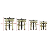 Maxbell 2Pcs Two Jaw 2 Legs Bearing Gear Hub Puller Remover Hand Tool Removal Tool
