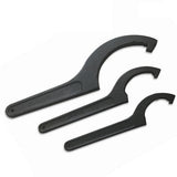 Maxbell 2Pcs High Carbon Steel ER Hook Wrench Spanner CNC Collet Chuck Clamping