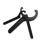 Maxbell 2Pcs High Carbon Steel ER Hook Wrench Spanner CNC Collet Chuck Clamping