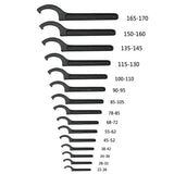 Maxbell High Carbon Steel ER Hook Wrench Spanner CNC Collet Chuck Clamping 85-105 - Aladdin Shoppers