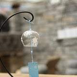 Maxbell 7x7cm Japanese Style Glass Windchime Hanging Decor Home Glass Wind Bells 2# - Aladdin Shoppers