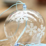 Maxbell 7x7cm Japanese Style Glass Windchime Hanging Decor Home Glass Wind Bells 2# - Aladdin Shoppers