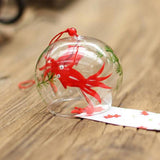 Maxbell 7x8cm Japanese Style Glass Windchime Hanging Decor Home Glass Wind Bells 1# - Aladdin Shoppers