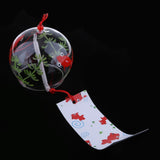 Maxbell 7x8cm Japanese Style Glass Windchime Hanging Decor Home Glass Wind Bells 1# - Aladdin Shoppers