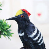 Maxbell High Quality Artificial Feather Bird Lifelike Woodpecker Colorful Home Decor - Aladdin Shoppers