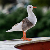 Maxbell 2Pc Simulated Seagull Artificial Bird Vivid Garden Home Decor Props Ornament