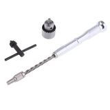 Maxbell Semi-Automatic Mini Hand Drill Hand Twist Manual Drill #2- 0.3-4mm - Aladdin Shoppers