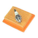 Maxbell Air Filter Spark Plug & Choke Lever Knob for Stihl FS120 FS200 FS250 FS300