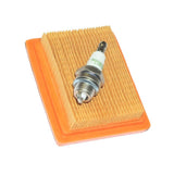 Maxbell Air Filter Spark Plug & Choke Lever Knob for Stihl FS120 FS200 FS250 FS300