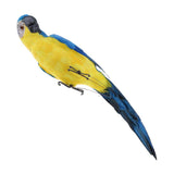 Maxbell 2pcs Artificial Parrot Bird Realistic Home Decor Budgie Taxidermy