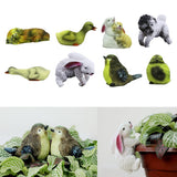 Maxbell Micro Landscape Decor Resin Anamal Ornament Garden DIY Crafts Sleeping Dog - Aladdin Shoppers