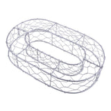 Maxbell Iron Wire Wreath Frame Succulent Pot Metal Planter Plant Holder Art Number 0 - Aladdin Shoppers