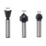 Maxbell Woodworking Milling Cutter Router Bit 8mm Common Milling Tool 6# - Aladdin Shoppers