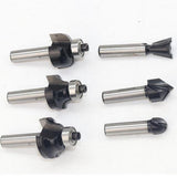 Maxbell Woodworking Milling Cutter Router Bit 8mm Common Milling Tool 6# - Aladdin Shoppers