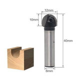 Maxbell Woodworking Milling Cutter Router Bit 8mm Common Milling Tool 6# - Aladdin Shoppers