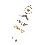 Maxbell Metal Wind Chime Lucky Bells Home Outdoor Garden Hanging Decor #5 Heart - Aladdin Shoppers