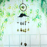 Maxbell Metal Wind Chime Lucky Bells Home Outdoor Garden Hanging Decor #5 Heart - Aladdin Shoppers