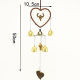 Maxbell Metal Wind Chime Lucky Bells Home Outdoor Garden Hanging Decor #7 Cow Head - Aladdin Shoppers