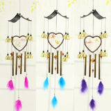 Maxbell Dreamcatcher Hanging Indoor Outddor Wind Chime Ornament Decor Pink - Aladdin Shoppers