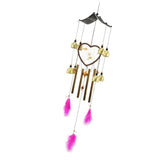 Maxbell Dreamcatcher Hanging Indoor Outddor Wind Chime Ornament Decor Pink - Aladdin Shoppers