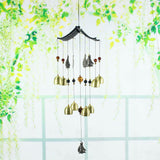 Maxbell Retro Wind Chimes Home Garden Artistic Hanging Bell Decoration Sailing Boat - Aladdin Shoppers