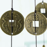 Maxbell Retro Wind Chimes Home Garden Artistic Hanging Bell Decoration Chinese Coins - Aladdin Shoppers