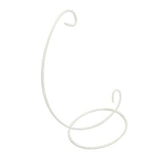 Maxbell White Iron Hanging Plant Pot Terrarium Stand Holder for Micro Landscaping M - Aladdin Shoppers