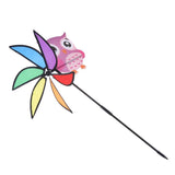 Maxbell 3D Animal Windmill Wind Rotator Whirligig Yard Garden Decor Kids Toy Owl - Aladdin Shoppers