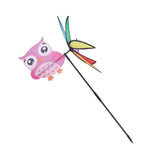 Maxbell 3D Animal Windmill Wind Rotator Whirligig Yard Garden Decor Kids Toy Owl - Aladdin Shoppers