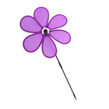 Maxbell Wind Mill Wind Spinner Garden Yard Outdoor Decoration Children Toy Purple - Aladdin Shoppers