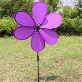 Maxbell Wind Mill Wind Spinner Garden Yard Outdoor Decoration Children Toy Purple - Aladdin Shoppers