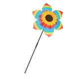 Maxbell Hot 3D Large Sun Flower Windmill Wind Spinner Whirligig Yard Garden Decor 2# - Aladdin Shoppers