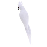 Maxbell 2pcs Artificial Parrot Bird Realistic Home Decor Budgie Taxidermy