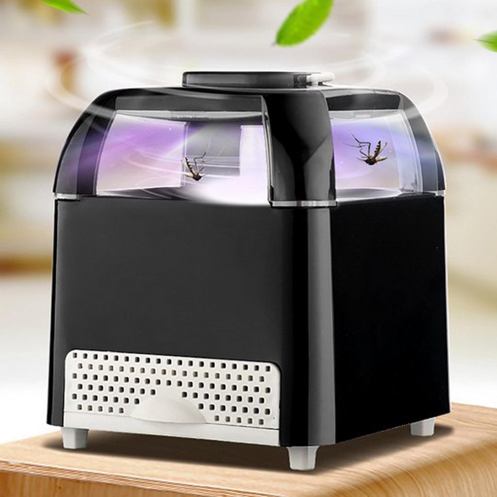 Maxbell Maxbell Electric USB Mosquito Insect Trap Lamp Killer Home Living Room Light Black2