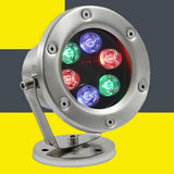 Maxbell 6W LED Flood Light Outdoor Underwater Spot Light Pond Pool Lamp Warm White - Aladdin Shoppers