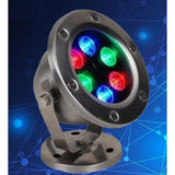 Maxbell 6W LED Flood Light Outdoor Underwater Spot Light Pond Pool Lamp RGB - Aladdin Shoppers