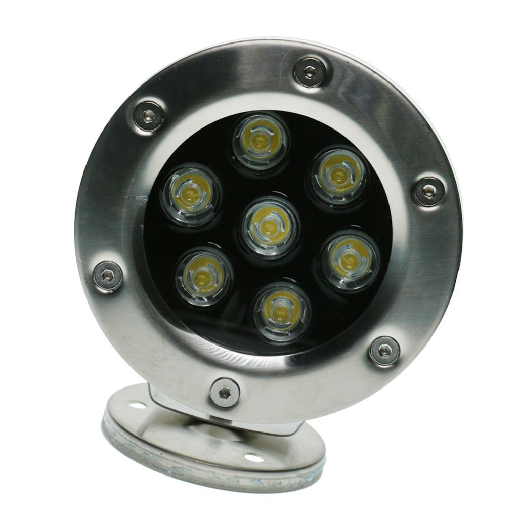 Maxbell Maxbell 7W LED Flood Light Outdoor Underwater Spot Light Pond Pool Lamp Warm White
