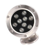 Maxbell 9W LED Flood Light Outdoor Underwater Spot Light Pond Lamp Pure White - Aladdin Shoppers