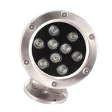 Maxbell 9W LED Flood Light Outdoor Underwater Spot Light Pond Lamp Pure White - Aladdin Shoppers