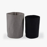 Maxbell Succulent Kraft Paper Flower Pot Cover Washable Storage Bags XS Black - Aladdin Shoppers