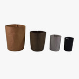 Maxbell Succulent Kraft Paper Flower Pot Cover Washable Storage Bags XS Black - Aladdin Shoppers