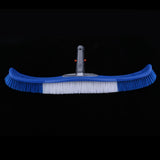 Maxbell 18" Swimming Pool Spa Cleaning Brush Head & 2-Stage Aluminum Telescopic Pole