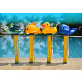 Maxbell 2 Pcs Pool & Spas Thermometer Set Floating Water Temperature with Rope