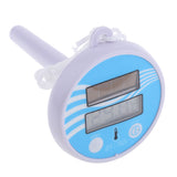 Maxbell 2Pcs Solar Powered Digital Floating Pool Hot Tub Spa Thermometer Temperature