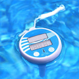 Maxbell 2Pcs Solar Powered Digital Floating Pool Hot Tub Spa Thermometer Temperature