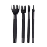 Maxbell Leather Craft Tools Diamond Hole Punch Stitching Chisel 1 Prong 1.5mm Black - Aladdin Shoppers