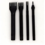 Maxbell Leather Craft Tools Diamond Hole Punch Stitching Chisel 1 Prong 1.5mm Black - Aladdin Shoppers