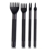 Maxbell Leather Craft Tools Diamond Hole Punch Stitching Chisel 1 Prong 1.5mm Black - Aladdin Shoppers